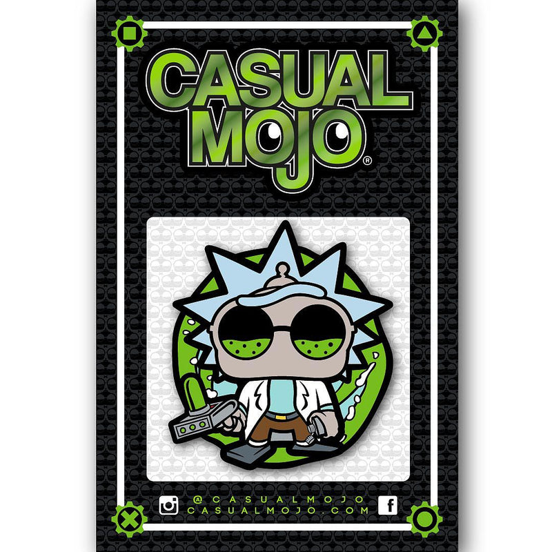 Rick Mojo Enamel Pin Badge - Digital Pharaoh UK