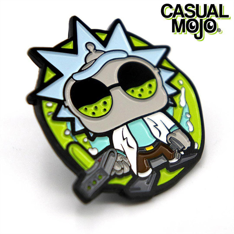 Rick Mojo Enamel Pin Badge - Digital Pharaoh UK