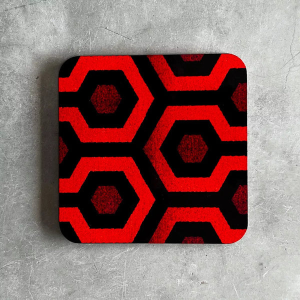 The Shining Inspired Carpet Coaster - Digital Pharaoh UK