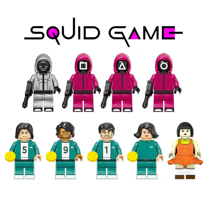 Custom Squid Game Inspired Mini Figures