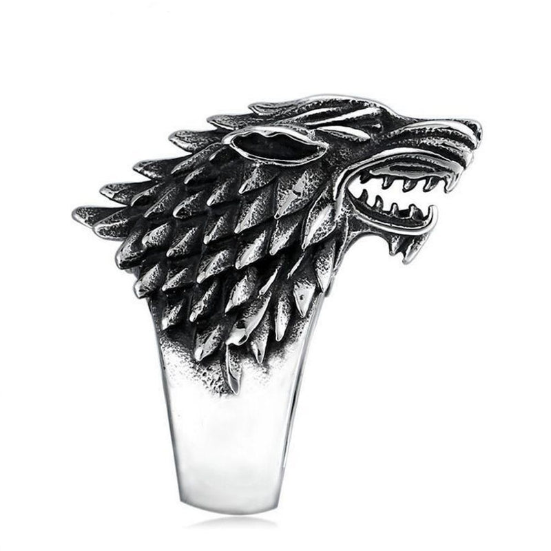 House Of Stark Dire Wolf Ring - Digital Pharaoh UK