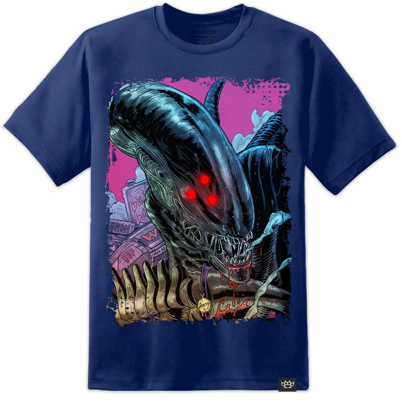 Aliens Xenomorph Cybernosferatu T Shirt